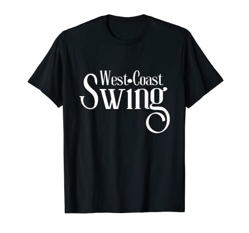 Camiseta de baile retro WCS West Coast Swing para Westies Camiseta