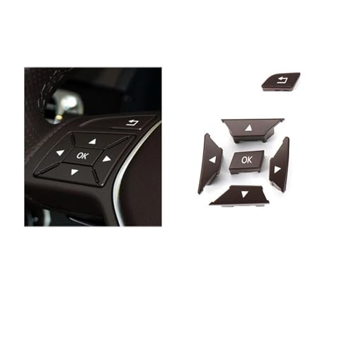 Interrupteur volant Mercedes décoloré ? Remplacez le bouton multifonction gauche marron W204 W212
