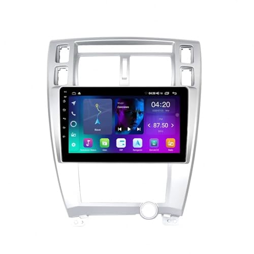 Audio estéreo 2 DIN para Hyundai Tucson 2004-2009 pantalla con bluetooth mirror link