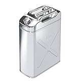 ガソリン携行缶 軽油缶 車用燃料タンク 給油ノズル付き 縦型 消防法適合品 10L-40L 燃料タンクフューエルカン 大容量灯油タンク 車載燃料タン 安全ガソリン携行タンク 帯電防止 亜鉛メッキ鋼鈑0.8mm、(20L)