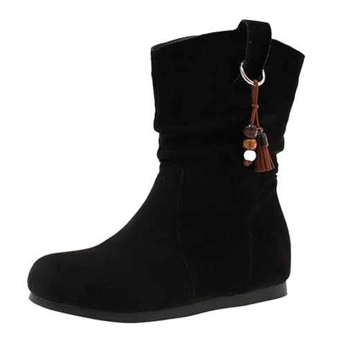 Bottines confortables sans talon pour femme soulagement des pieds mousse mémoire