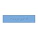 SMART BLONDE SmartBlonde Light Blue Solid Blank Flat Novelty Metal Vanity Mini Street Sign