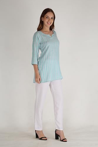 Image of Women's Cotton Straight Kurta with Pant