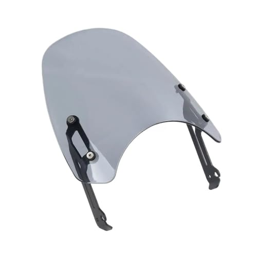 Pare-brise déflecteur de vent premium pour moto Scrambler 2016-2021 fumé clair