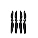 Drone, Compatible for SwellPro Splash Drone 4 Quick-Release Rotor Blades, Carbon Fiber Propeller Set(1 Pair)