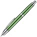 Jinhao 10 Press Fountain Pen with Box, Sea Pine Green Retractable Fine Nib with Converter Set (Silver Clip)