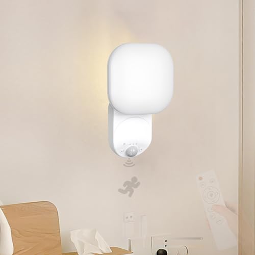 Luz de pared con sensor para evitar caídas aplique LED magnético sin cables para escaleras