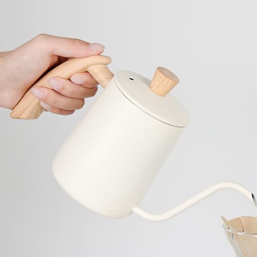 Hervidor de café largo para evitar quemaduras y salpicaduras 3