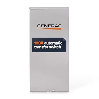 Generac Automatic Transfer Switch, 100A Service Entrance