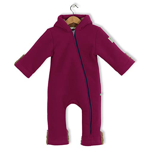 bubble.kid berlin - Winter Overall Anu, Tec Doublefleece, Grösse 86-92 (1-2 Jahre), Farbe: cyclam