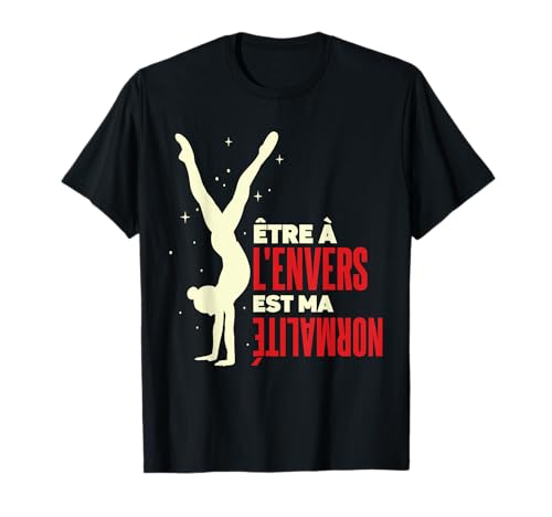 Gym Fille Gymnastique Artistique Gymnaste T-Shirt
