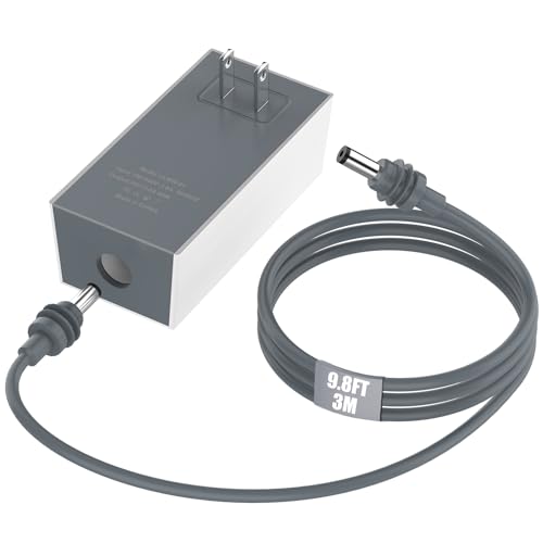 Starlink Mini Power Supply & Accessories, 60W Replacement AC Adapter 30V 2.0A Portable Power Supply,with 9.8FT DC Cable for Starlink Mini Dish