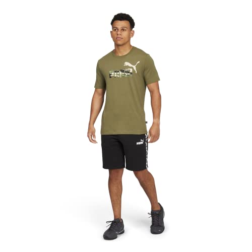 Image of PUMA Mens Essentials Slim Fit Drawstring Sweatpants Casual