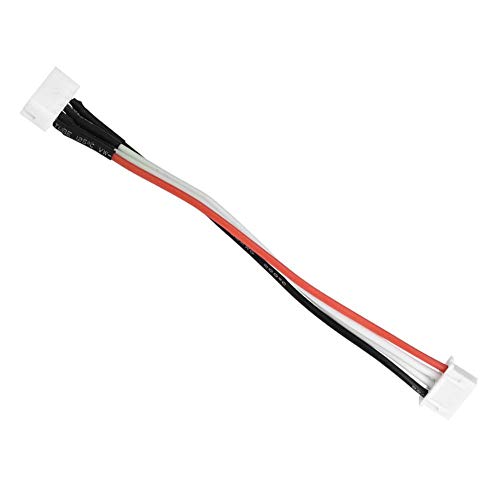 Dilwe LiPo Battery Balance Charger Wire, 2S 3S 4S 6S Balance Charger Plug Wire/Connector 22AWG 100mm Balancer Cable Charger Connector Line(3S)