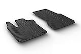 Gledring USA Custom Fit All-Weather Rubber Floor Mats Intended for Smart Fortwo (453)...
