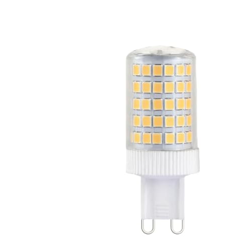 VoltShine Lámpara LED G9 8W, luz blanca fría, 800 lúmenes, alta eficiencia energética, ideal para iluminación en hogares y oficinas.