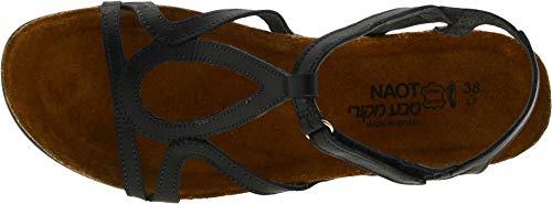 Image of NAOT Footwear Women's Dorith Sandal with Cork Footbed and Arch Support Footbed - Adjustable Sandal With Backstrap - Comfort and Support - Lightweight and Perfect for Travel - Narrow to Medium Fit