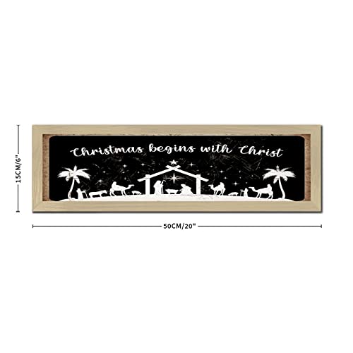 Plaque de motivation amusante Noel et decoration murale pour garde-manger - 3