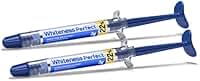 Kit Clareador Dental Caseiro Whiteness Perfect 22% com 2 Unidades