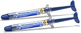 Kit Clareador Dental Caseiro Whiteness Perfect 22% com 2 Unidades