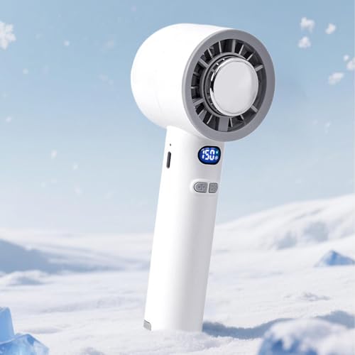 Ventilador de mano portátil con ventilación personal de tres velocidades 4