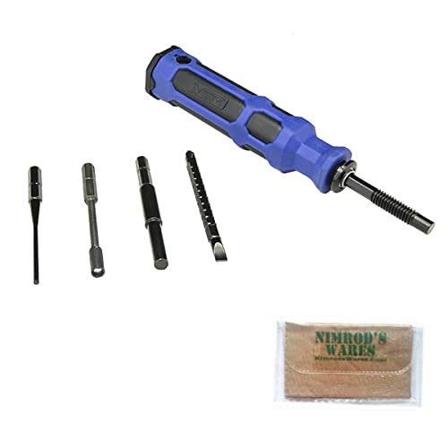Nimrod's Wares NcStar Pro Tool 5-Tools Compatible with Glock VTGLPRO Bundle with Microfiber Cloth
