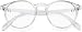 Blue Light Blocking Glasses,Vintage Nails Round Minimize Digital Headache Anti Eyestrain(Transparent)