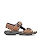 Rieker Herren geschlossene Sandalen 26156, Männer Sandalen,Sommerschuhe,Freizeitschuhe,offene Schuhe,Strandschuhe,braun Kombi (25),45 EU / 10.5 UK