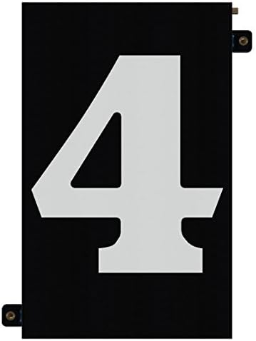 Designer's Choice SB4 Super Bright Modular LED House Number 4 by Designers Choice