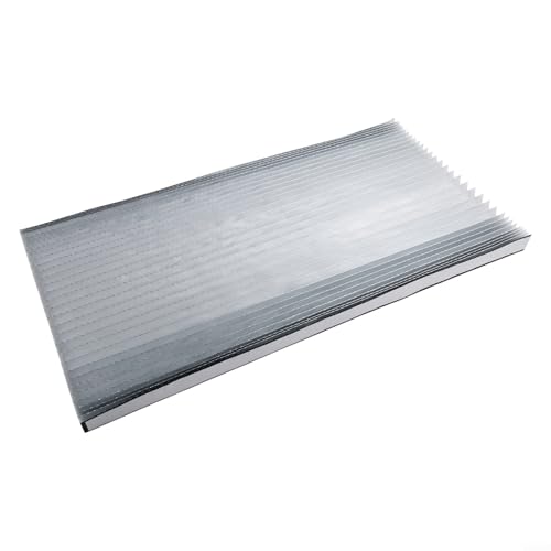 Persianas opacas para ventanas portátiles, ajuste personalizable, diseñadas para bloquear la luz solar y mejorar la privacidad sin esfuerzo (negro)