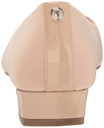 Anne Klein Women’s Carlie Comfortable Ballet Flat, Nude, 7.5 #TOP2