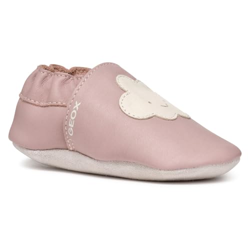 Geox Baby B GLOVIEDOO Girl New Borns Old Rose/Ivory S_EU