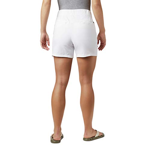 Columbia Short feminino Firewood Camp Ii, branco, PP x 34