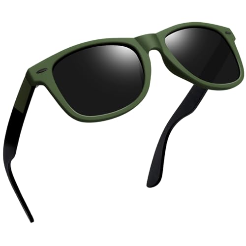 Image of Joopin Square Sunglasses Polarized UV400 Designer Sun Glasses Men Women | Oversized, Plastic Frame, Retro, Vintage, Unisex, Trendy Shades for Driving, Party, Fishing, Business, Costume
