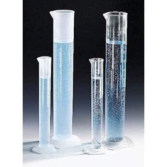 Cylindre polyméthylpentène Cole-Parmer 1000 ml économique contre la casse en labo