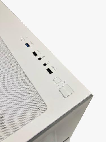 GAMEFORCE LIQUID BEYAZ 7x120mm RGB Fanlı Kumandalı ve Kontrolcülü ATX Oyuncu Bilgisayar Kasası - Görsel 5