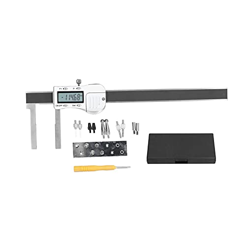 ANKROYU Calibrador digital, calibrador a vernier digital electrónico de acero inoxidable, calibrador a vernier electrónico resistente al desgaste para taller