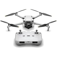 DJI Mini 3 – Mini drone con fotocamera leggero e pieghevole con video in 4K HDR, autonomia di 38...