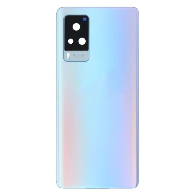 Battery Cover Back Door Panel Back Glass Body Back Panel Compatible for Vivo X60 Pro - Blue (with Camera Lens)-image-34