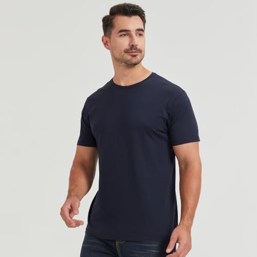 Image of netdraw Men's Ultra Soft Bamboo Viscose Cotton T-Shirt S-3XL