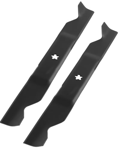 532405380 Medium Lift Lawn Mower Blades for 33266 403107 405380 532403107 PP21011 Compatible with Husqvar na YTH22V46 Z246 YT46LS YTH20K46 YTH21K46 YTH22K46 YTA22V46 46 Deck Lawn Mower