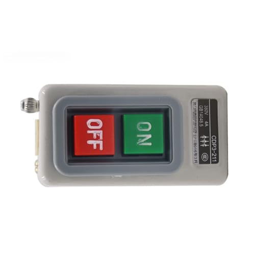 Botón de arranque eléctrico BS211 interruptor de hebilla CDP3-211 para paneles de control 3