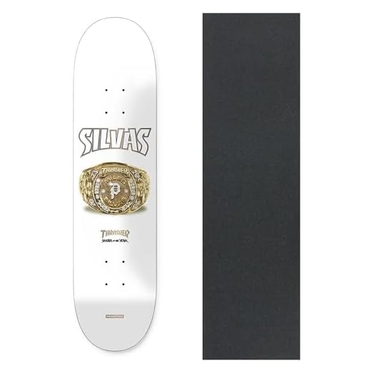Primitive Skateboard Deck Thrasher Silvas Soty 8.5" x 32" with Grip