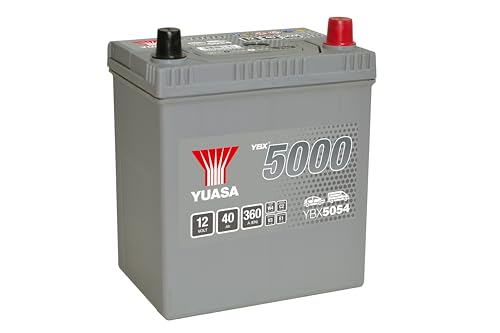 Yuasa YBX5054 Batería de coche Silver 12V 40Ah 330A