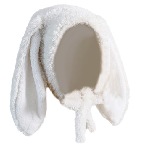 Oreilles de lapin chapeau chaud pour femme accessoire photo original style Kawaii
