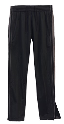 Image of Gioberti Mens Athletic Track Pants with Zip Bottom
