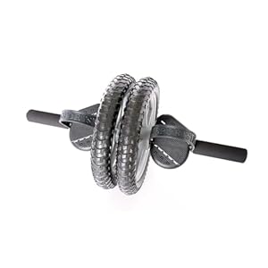 66fit Abs & Core Power Wheel With Knee Pad – Abdominal Exercise Roller Workout