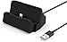 Produktbild OKCS Dockingstation Ladestation kompatibel mit iPhone [inkl. 1m Kabel] Dock Ladegerät Sync 11, 11 Pro, 11 Max, XR, XS, XS Max, X ,8 , 8 Plus, 7, 7 Plus, 6s, 6s Plus, 6, iPod Nano 7, 5G - Schwarz