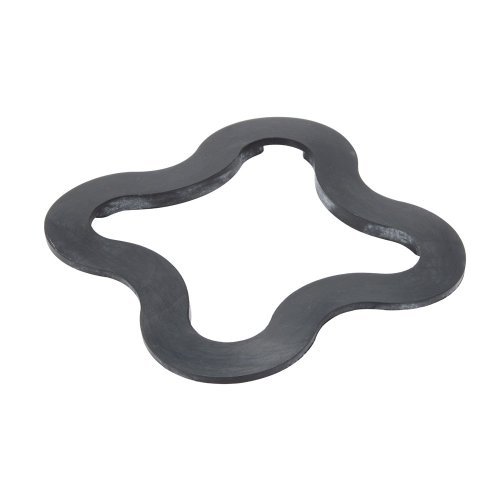 Base Gasket 5-7/8" X 5-7/8" de Caucho Negro para Licuadora miniatura 1