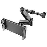 【Hervorragende Kompatibilität】 Dieser Halter, der mit allen 4-11-Zoll-Tablets und Smartphones kompatibel ist, der interne Anti-Rutsch-Gummi und die mit EVA-weichem Umweltschutzmaterial ausgestatteten Klemmen halten Ihr Gerät stabil und sicher!